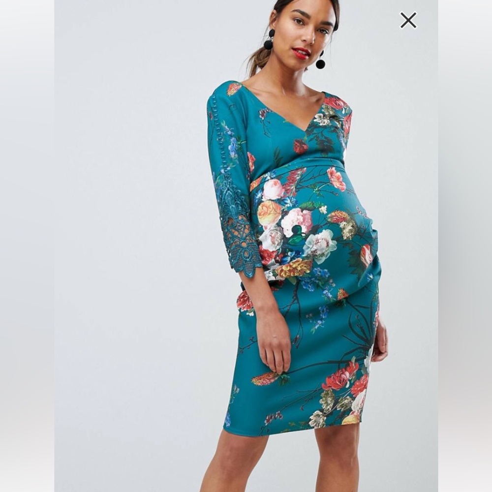 ASOS- Little mistress maternity dress size 12